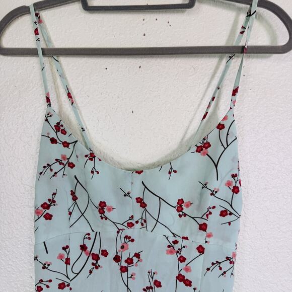 Vintage Express Dress Womens 9/10 Floral Cherry Blossom Y2K 90s Romantic Spring - Picture 4 of 12